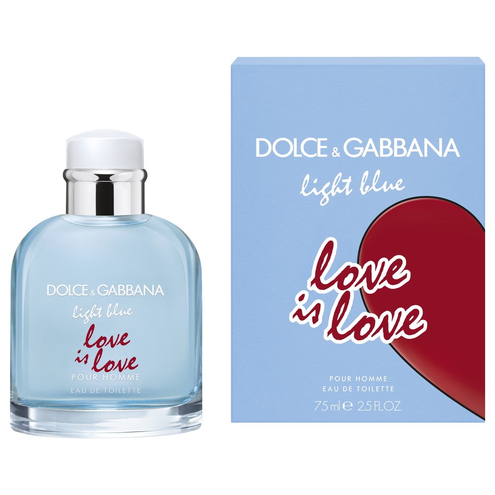 Dolce &Gabbana LIGHT BLUE LOVE IS LOVE Pour Homme Eau de Toilette 75ml Dolce &Gabbana LIGHT BLUE LOVE IS LOVE Pour Homme Eau de Toilette 75ml