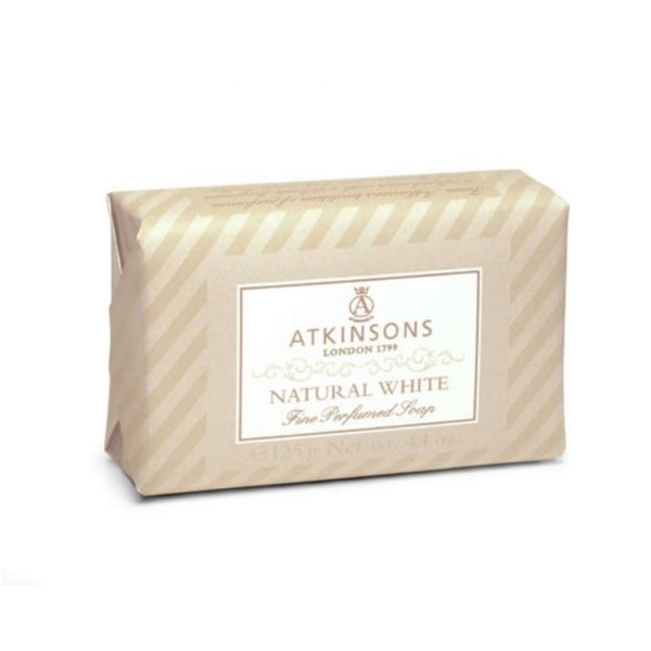 Atkinson Natural White Sapone 125g